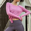 Backless knot yoga clothes