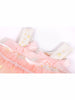 Flower Trim Mesh Bowknot Princess  Baby Onesies For Girl High Quality