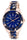 Anne Klein Two Tone Stainless Steel Blue Dial Quartz 3214RGNV Women's Watch
