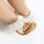 3-18M Baby Girl Ruffled Crossover Soft-Sole Sandals Trendy Shoes