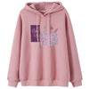 Autumn & winter long-sleeved all-match fleece hoodies for women