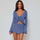 Summer Fashion Long sleeve Top+Slim Hip-full skirt Two piece set