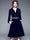 Women's dress high-end velvet  with belt