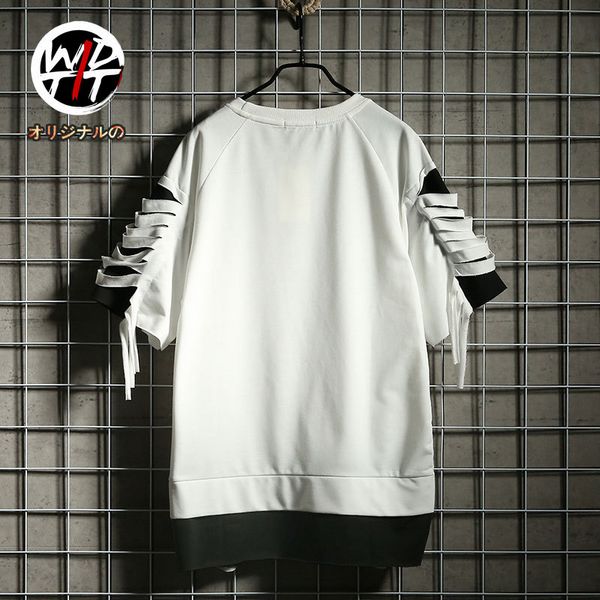 Hip hop street fashion short sleeve male Summer T-shirt