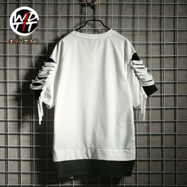 Hip hop street fashion short sleeve male Summer T-shirt