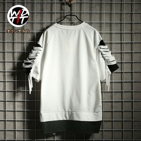 Hip hop street fashion short sleeve male Summer T-shirt