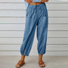 European style Loose High waist Wide leg Pants