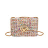Ins Luxury Casual handbags Tweed Shoulder bag