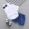 New Fashion Summer Baby Clothes For Boys Children Cartoon Shirt Shorts 2pcs/Sets Kids Clothing Toddler Casual Cotton Tracksuits