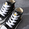 Daisy Print High Boots Casual Shoes Kid Accessories