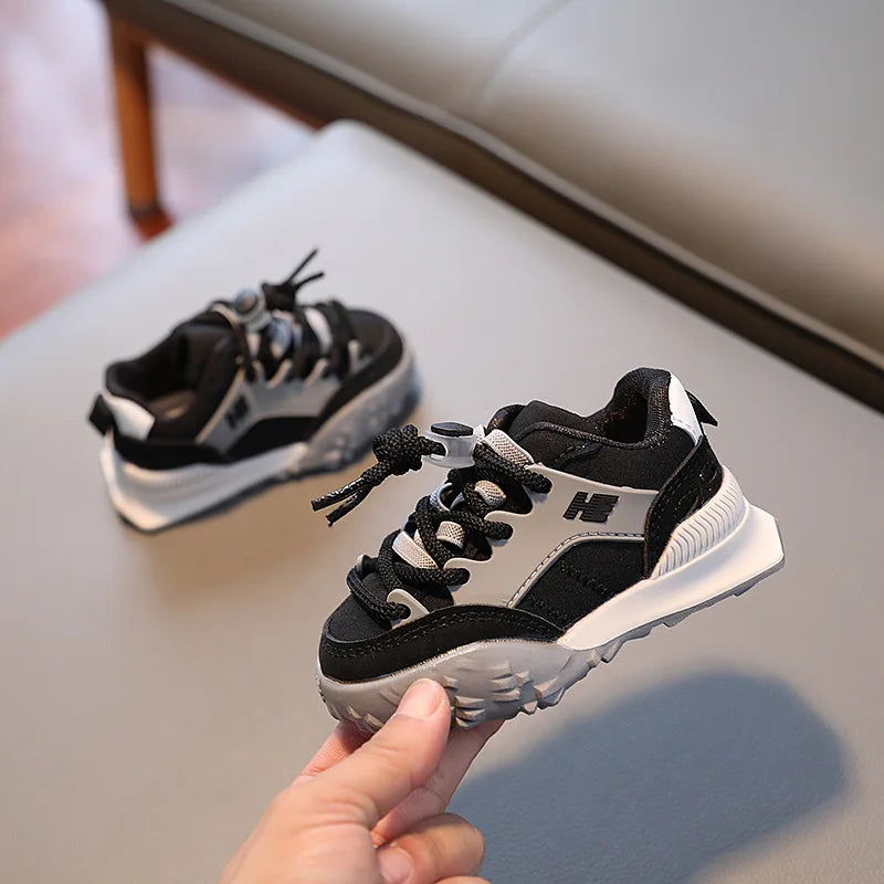 Kids Sports Shoes Baby Boys Mesh Breathable Outdoor Shoes Toddler Girls Casual Running Shoes Children Sneakers 21-36