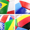 National Flag Colours Soccer Ball Suitable For Different Surfaces And Teamwork Innovative Foot Balls