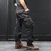 2025 Men's Multi-Pocket Straight Cargo Jeans Loose Casual Jeans