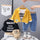 New Autumn Children Clothes Kids Boys Jacket Suit T-Shirt Pants 3Pcs/set Spring Infant Clothing Toddler Sportswear 0-5 Years