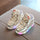 Children's Led Sneakers Girls Cute Glowing Princess Shoes Toddler Luminous Non-slip Footwear Kids Soft Bottom Lighted Sneakers