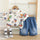 Boys Summer Outfit Thin Short Sleeve Shirt Two-Piece Set Fashionable Baby Boy Clothes Lightweight Clothing Set for Boys