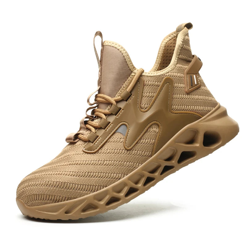 Lightweight Safety Shoes Men Women Work Shoes Steel Toe Cap Working Boots Sneakers Men Women Breathable Shoes Construction Shoes