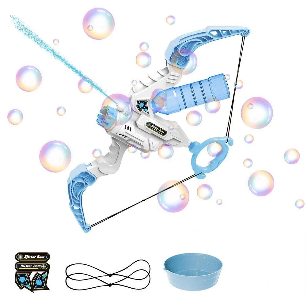76/80/88 Holes Electric Rocket Bubble Gun With LED Gatling Blowing Soap Water Bow Bubble Machine Outdoor Toys For Children Gifts