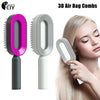 Massage Comb Hair Brush Self Cleaning Hair Brush for Women One-Key Quick Hair Comb 3D Air Cushion Hair Styling Tools Airbag Comb