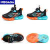 New Anti-skid Leather Kids Sneakers for Boys Running  Walking Lightweight Casual Shoes With Fashion Dragon Pattern Size 28-39
