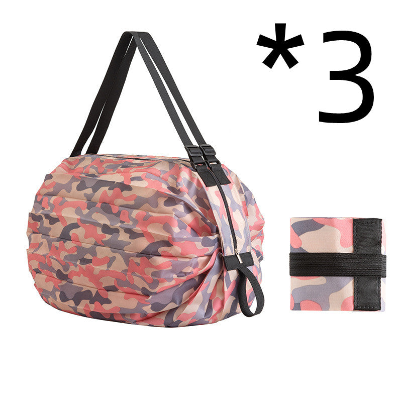 Travel One-shoulder Portable Large Thickened Portable Grocery Bag Supermarket