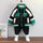 Boy 18M-10Y Letter Print Fleece Color block Zipper Warm Coat Jacket