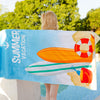 Double-Sided Velvet Summer Breathable Skin-Friendly Quick-Drying Printing Beach Towel-Buy One Get One