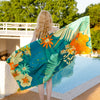 Double-Sided Velvet Summer Breathable Skin-Friendly Quick-Drying Printing Beach Towel-Buy One Get One