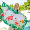 Double-Sided Velvet Summer Breathable Skin-Friendly Quick-Drying Printing Beach Towel-Buy One Get One