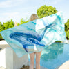 Double-Sided Velvet Summer Breathable Skin-Friendly Quick-Drying Printing Beach Towel-Buy One Get One