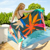 Double-Sided Velvet Summer Breathable Skin-Friendly Quick-Drying Printing Beach Towel-Buy One Get One