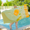 Double-Sided Velvet Summer Breathable Skin-Friendly Quick-Drying Printing Beach Towel-Buy One Get One