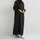 (Buy 1 Get 1) Women Ramadan /Eid Casual Summer Vacation Tiny Flower Zipper Pullover Loose Fashion Pocket Maxi Dress