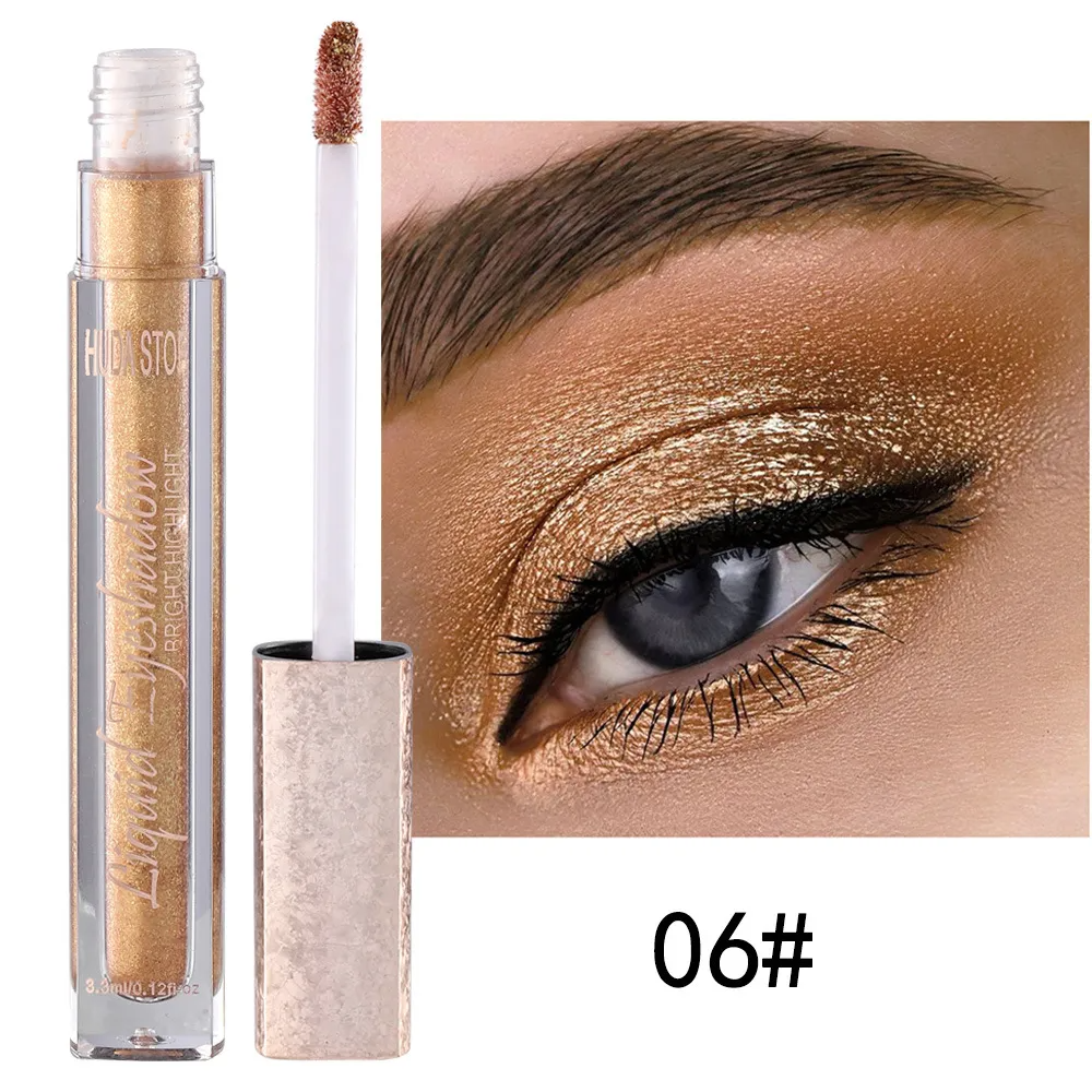 Huda Story Women Brightening Waterproof High Glow Eye Shadow Liquid