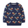 Kids Toddler Girls Boys Autumn Winter Fashion Casual Cute Christmas Cartoon Fawn Ski Print Round Neck Sweatshirts