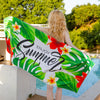 Double-Sided Velvet Summer Breathable Skin-Friendly Quick-Drying Printing Beach Towel-Buy One Get One