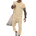 Men Casual Round Neck Short-Sleeved Solid Color T-Shirt And Trousers Two-Piece Set