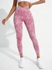 (Buy 1 Get 1) Fashion Women Tie Dye Print Cross-Waisted Tight Sports Pants Yoga Leggings