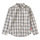 Toddler Boys Casual Long Sleeve Lapel Plaid Single Breasted Shirt