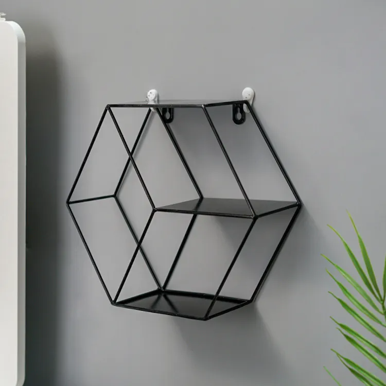 (Buy 1 Get 1) Nordic Style Simple Iron Hanging Ornaments Shelf