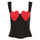 Summer Women Fashion Sexy Backless Color Blocking Heart Tank Top