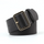 Women Good Quality PU Leather Classic Square Shape Metal Buckle PU Belt