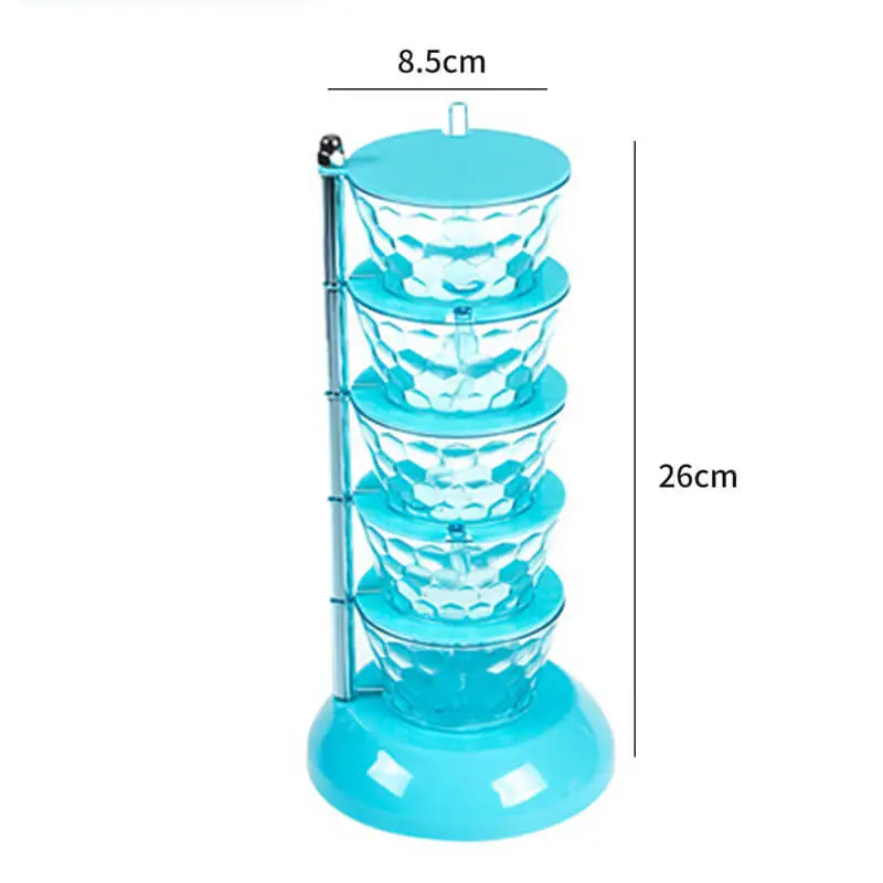 Convenient Kitchen Multilayer Seasoning Box