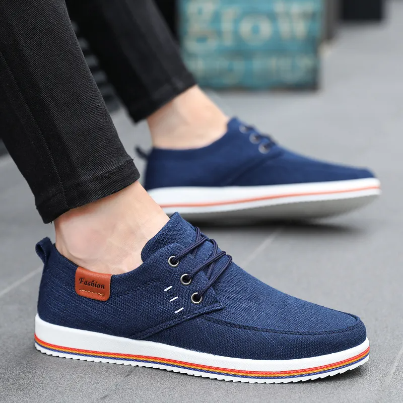 Men Fashion Casual Canvas Shoes