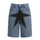Women'S Fashion Casual Five-Pointed Star Stitching Straight Denim Pants