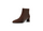 Women Fashion Simple Color Suede Pointed Toe Short Chelsea Boots