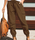 Women'S Casual Fashion Solid Color Pocket Cargo Pants