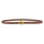 Women'S Casual Fashion Simple Retro Alloy Rhombus Smooth Buckle Thin Belt