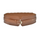 Women Vintage Metal Buckle Wide PU Leather Belt