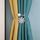 (Buy 1 Get 1) Adjustable Creative Christmas Snowflake Bell Decor Curtain Tieback